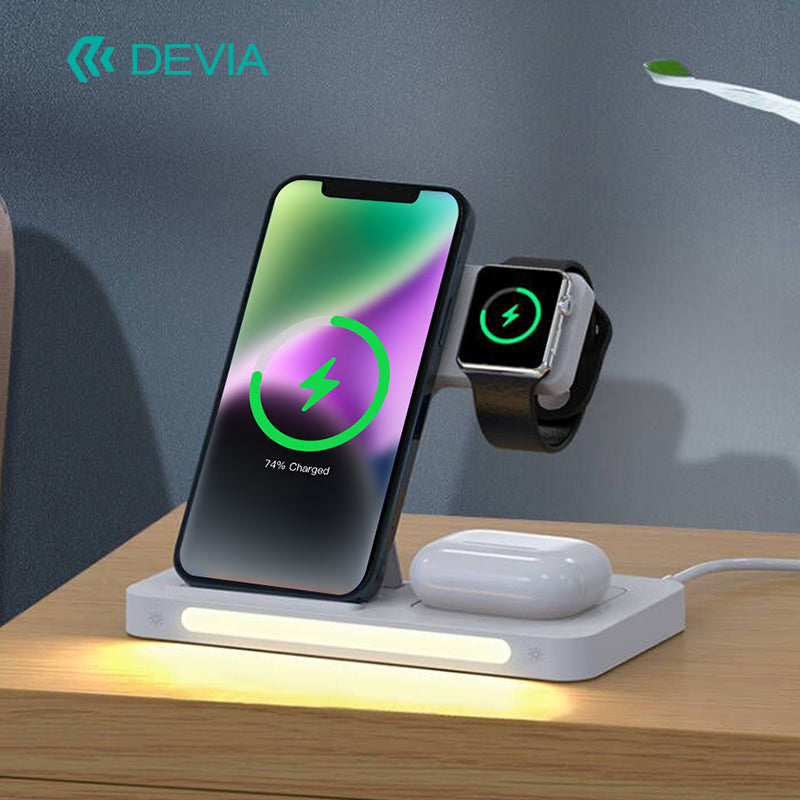 Devia Smart Series 3 In 1 Bracket Wireless Charger