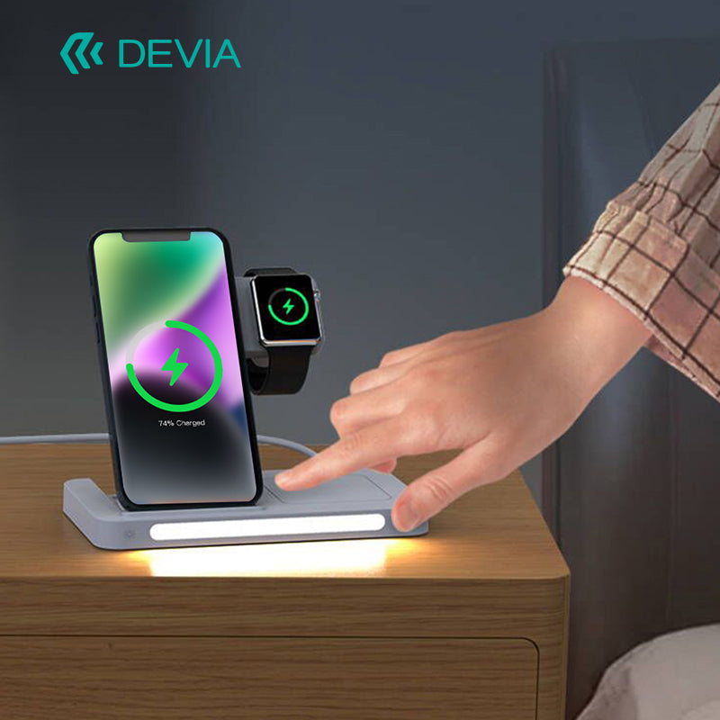 Devia Smart Series 3 In 1 Bracket Wireless Charger