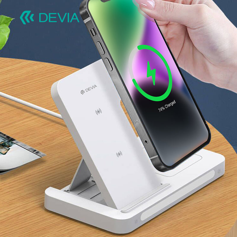 Devia Smart Series 3 In 1 Bracket Wireless Charger