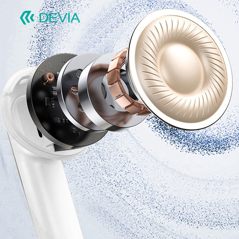 Devia ANC TWS Ultra1 Wireless Earphone White