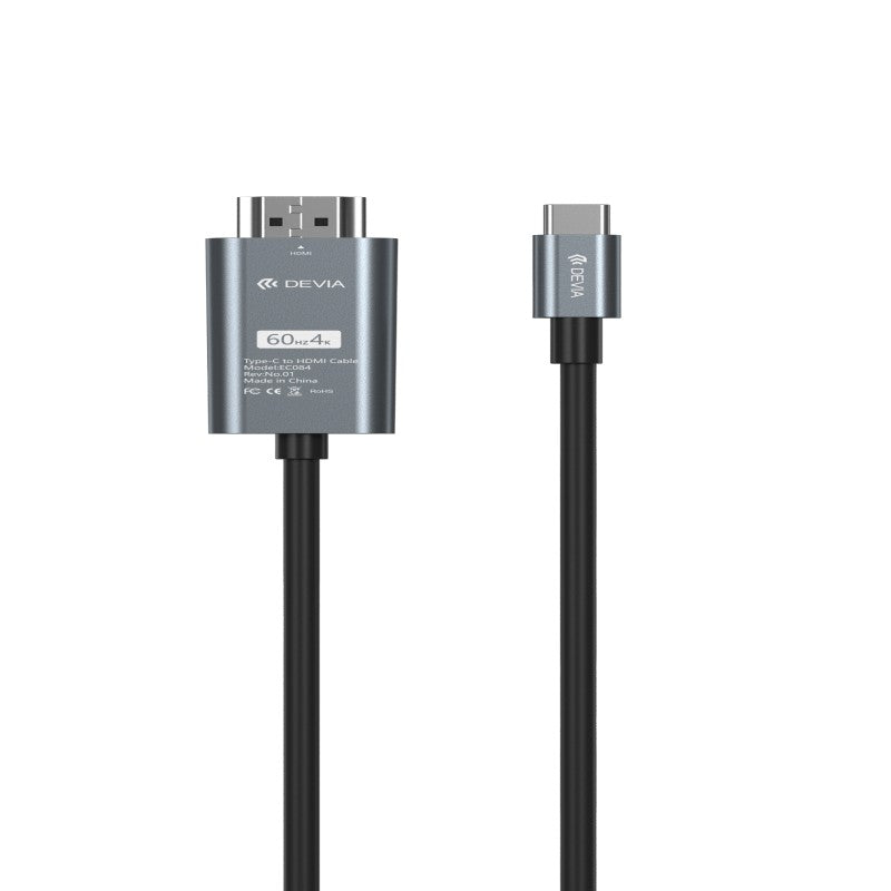 Devia Storm Series 2M Type-C To HDMI Cable