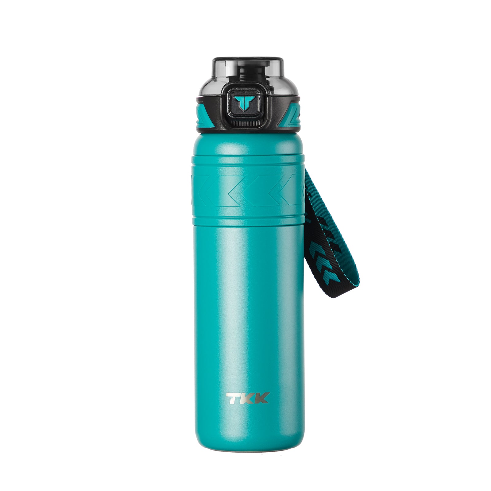 TKK 900ml SUS316 Water Bottle Large Capacity Vaccum, Cold Insulation Portable Strap with Tea Flitter Thermal Flask