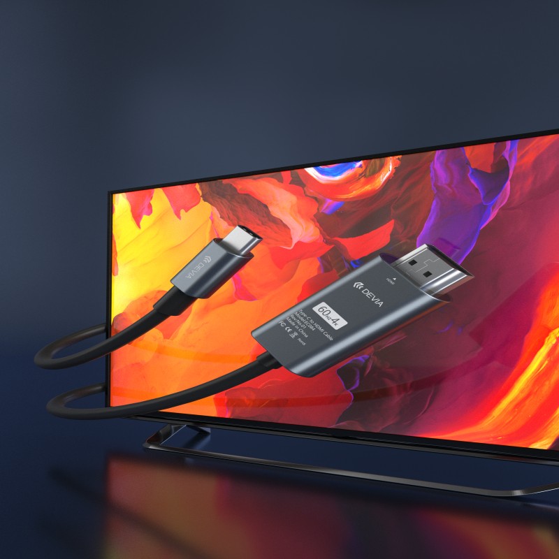 Devia Storm Series 2M Type-C To HDMI Cable