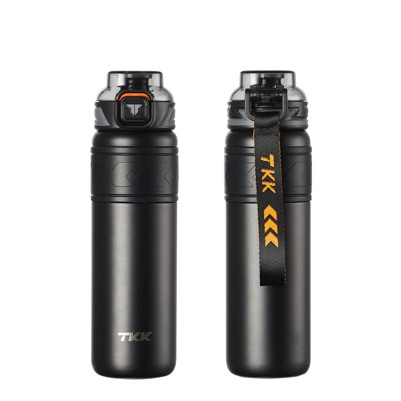 TKK 900ml SUS316 Water Bottle Large Capacity Vaccum, Cold Insulation Portable Strap with Tea Flitter Thermal Flask