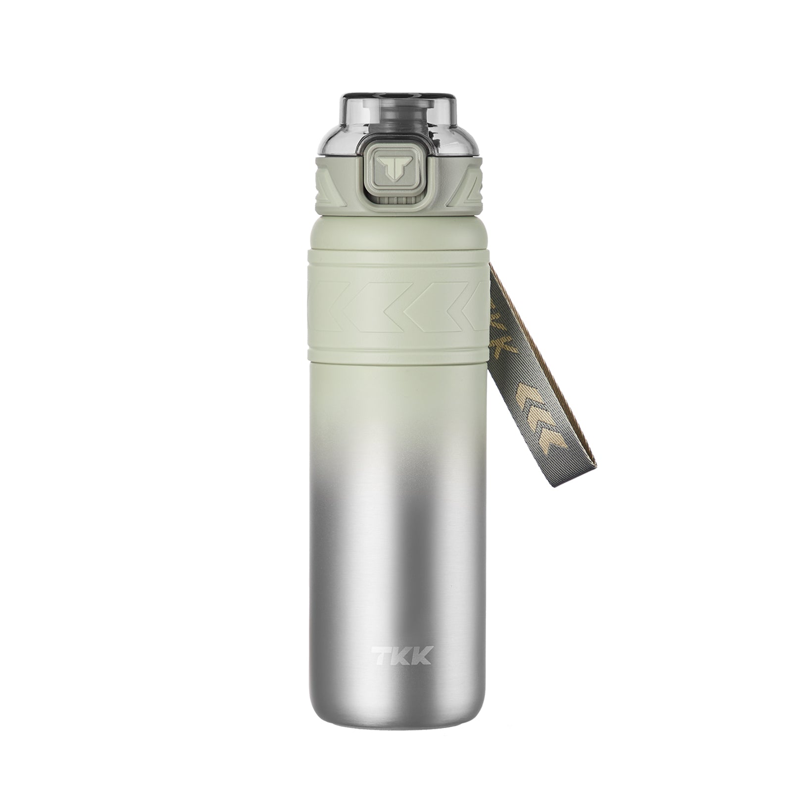 TKK 900ml SUS316 Water Bottle Large Capacity Vaccum, Cold Insulation Portable Strap with Tea Flitter Thermal Flask