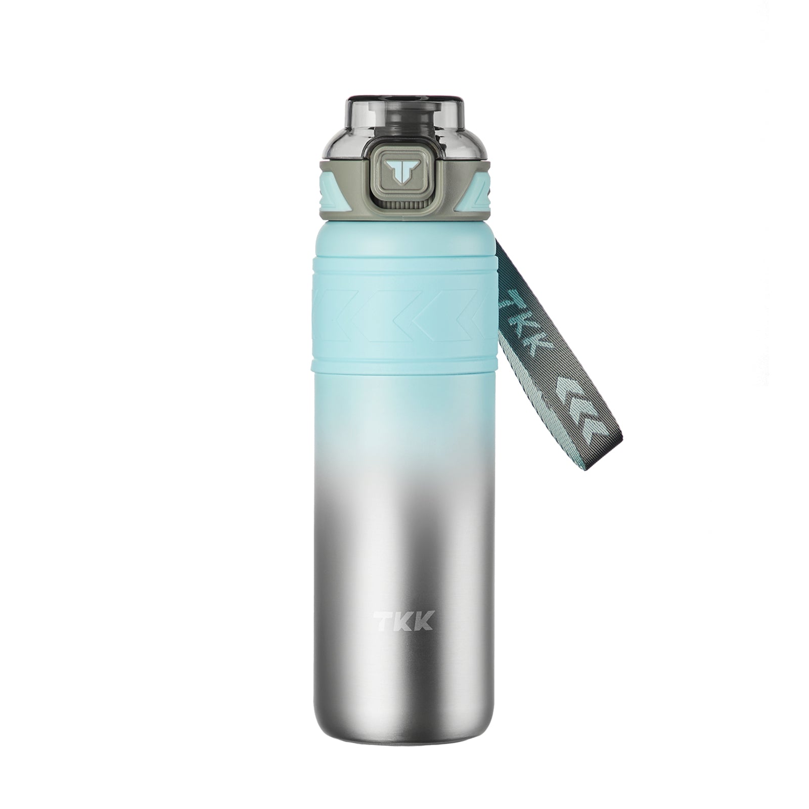 TKK 900ml SUS316 Water Bottle Large Capacity Vaccum, Cold Insulation Portable Strap with Tea Flitter Thermal Flask