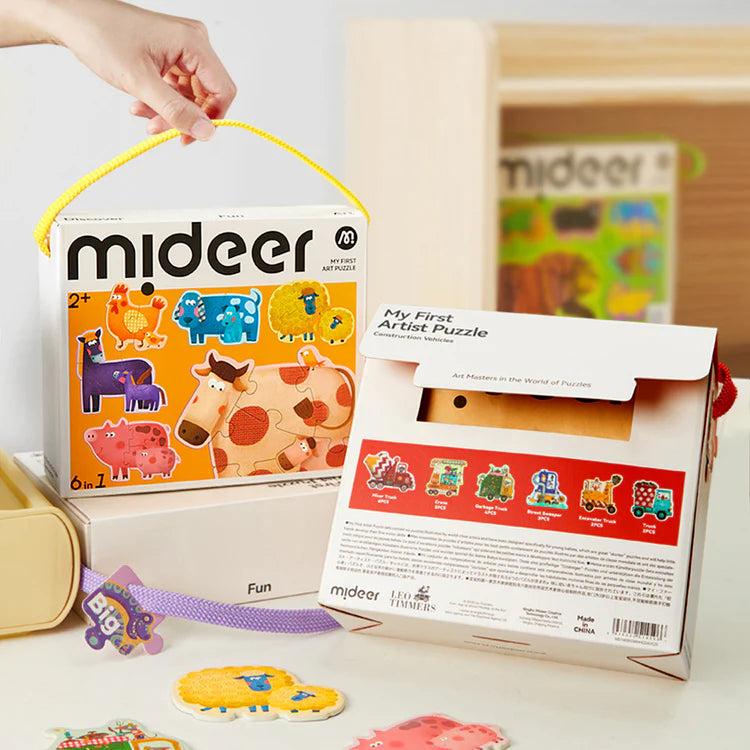 MiDeer My First Artist Puzzle: Forest Animals