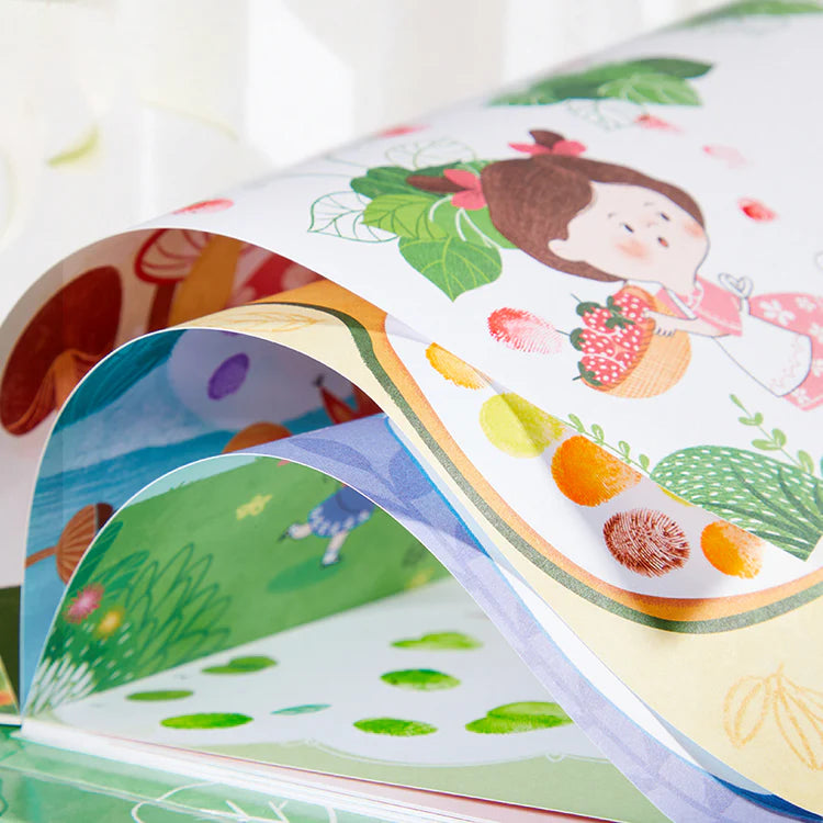 Mideer Creative Finger Paint Kit: Secret Garden