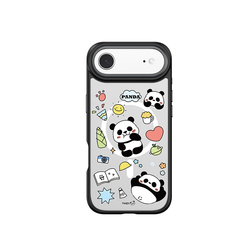 Comma PANDA Cultural Series Magnetic Shockproof Case for iPhone 17 Air