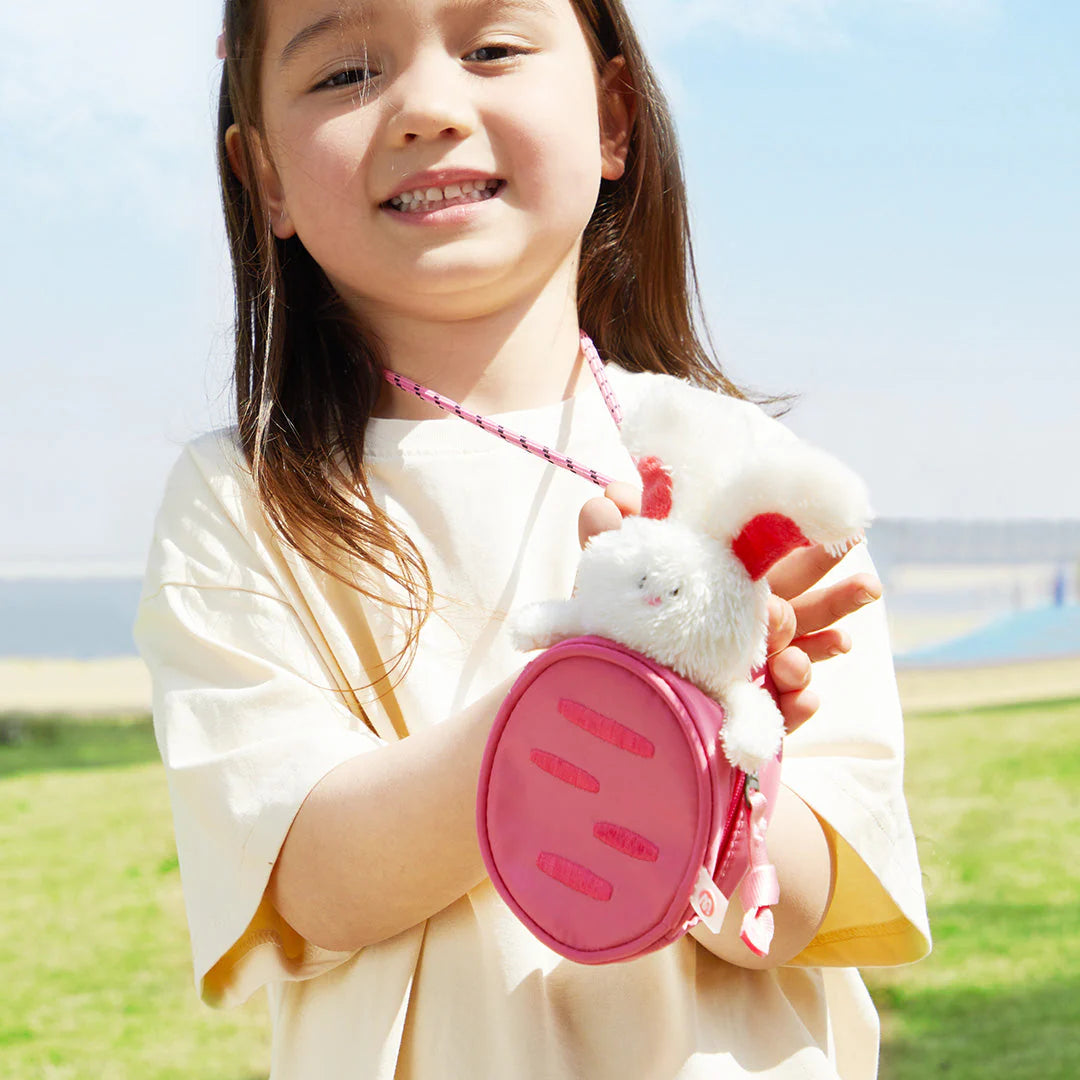 Mideer Kids Snuggle Backpack Pink Bunny