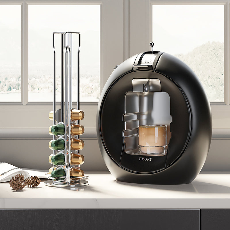 Coffee Pod Holder for Nespresso Capsules : Holds 40 Capsules