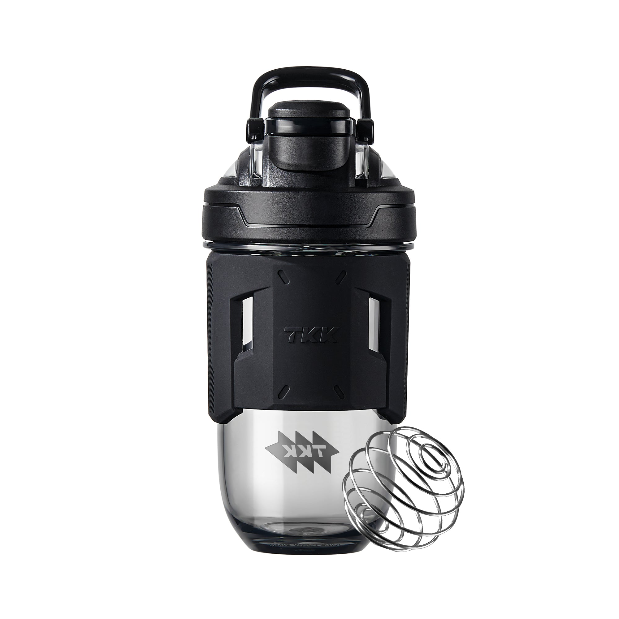 TKK 700ml Protein Shaker, Tritan Bottle, BPA Free 24 Ounce With Blending Ball