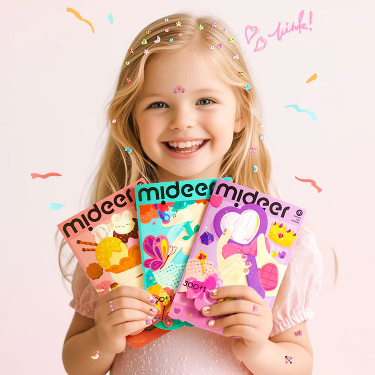 Mideer Fashion Nail Stickers: Princess Banquet 300P