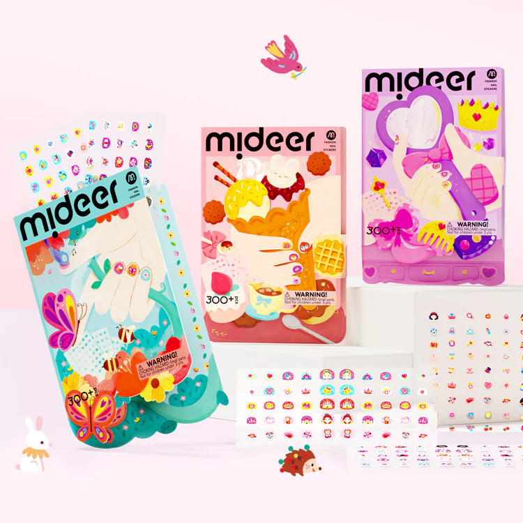 Mideer Fashion Nail Stickers: Princess Banquet 300P