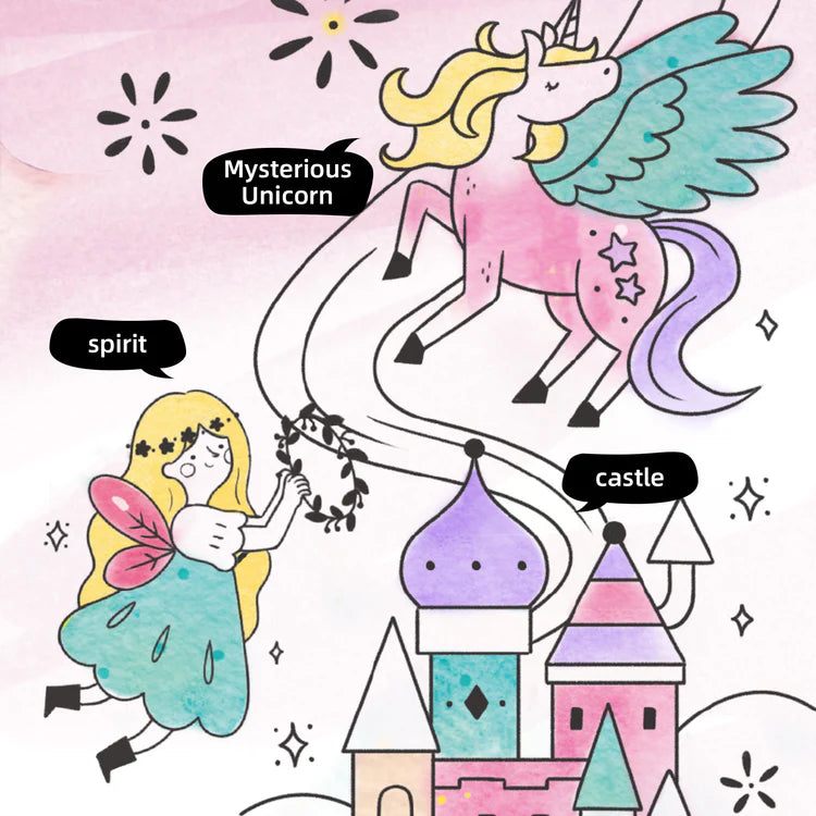 Mideer Watercolor Painting: Unicorn Legend