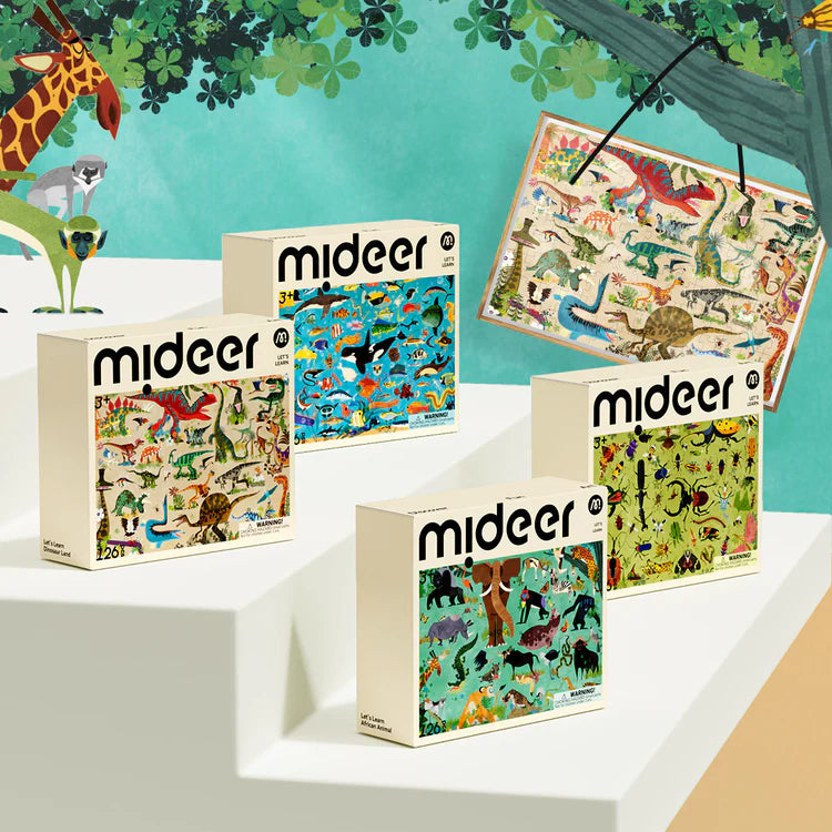 Mideer Let's Learn Puzzle: Ocean Trip 126P