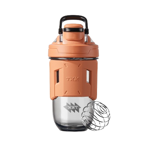 TKK 700ml Protein Shaker, Tritan Bottle, BPA Free 24 Ounce With Blending Ball