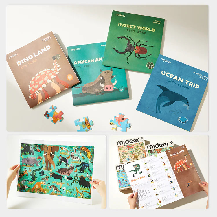 Mideer Let's Learn Puzzle: Ocean Trip 126P