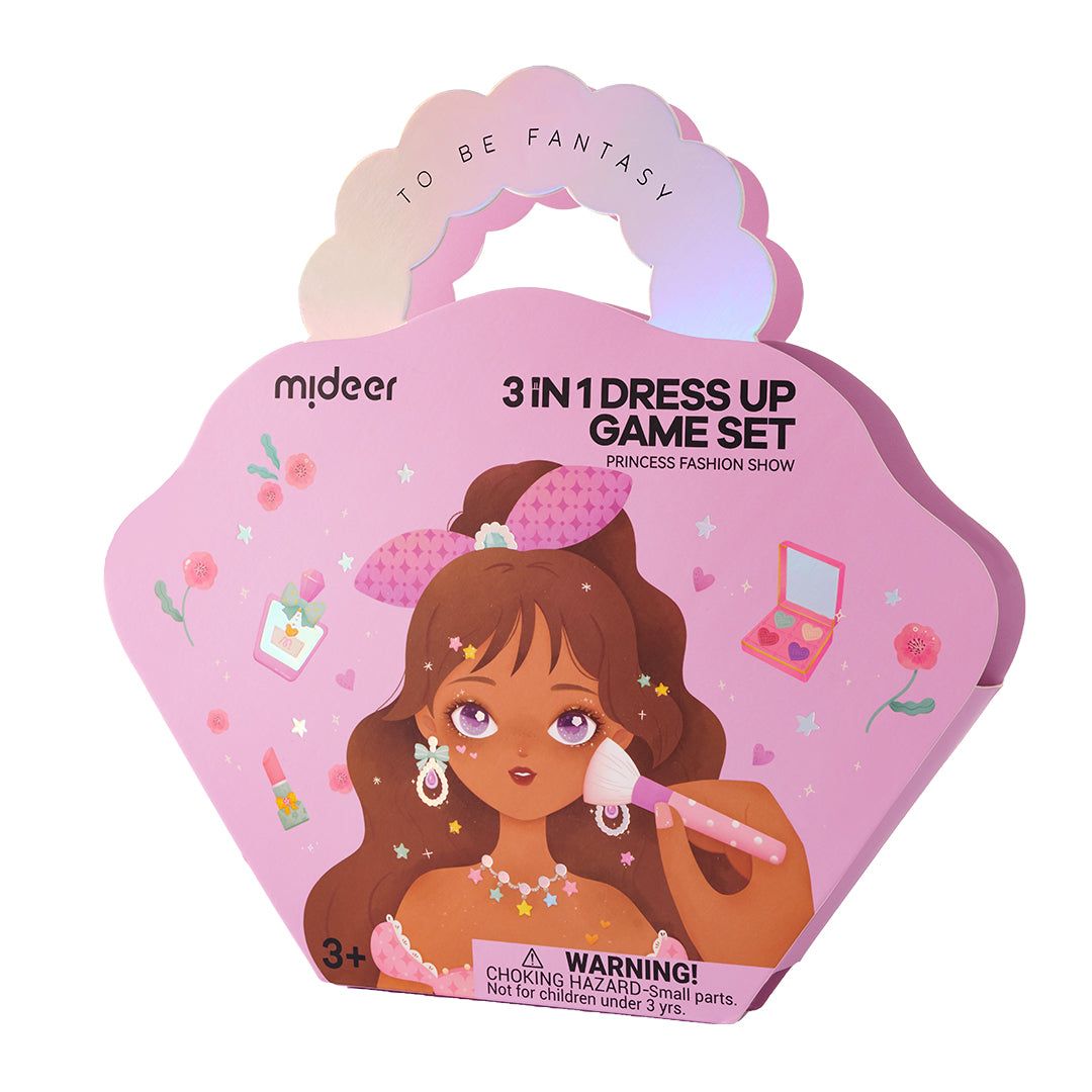 Mideer 3-in-1 Dress Up Game Set: Princess Fashion Show