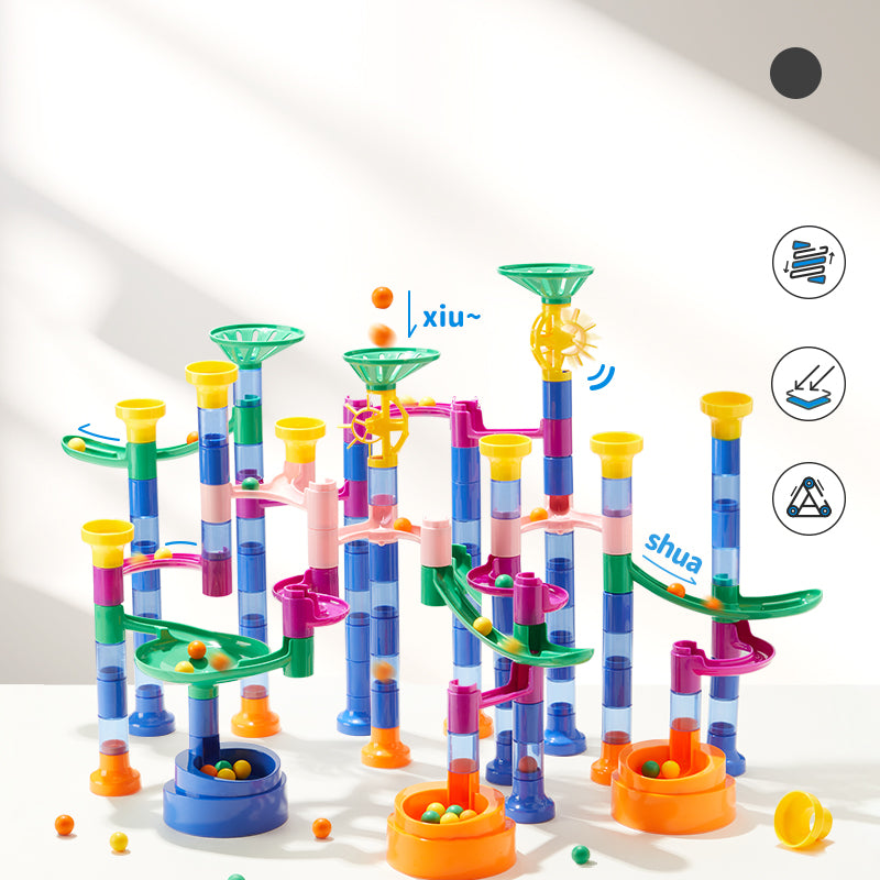 Mideer Track Marble Building Blocks 51P