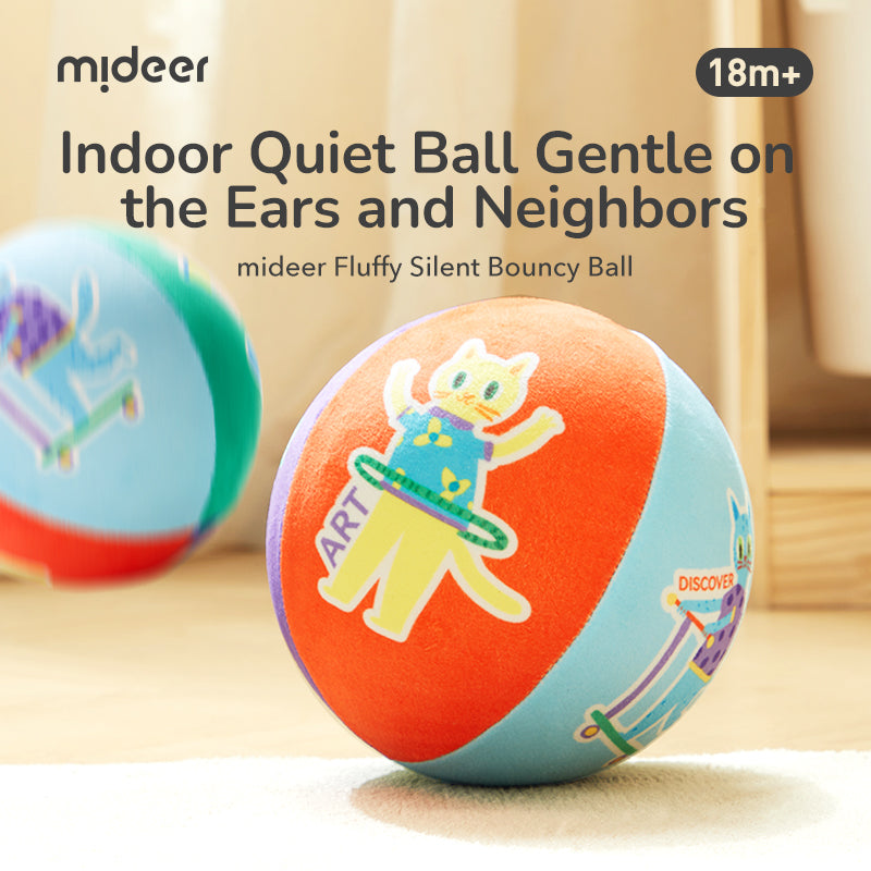 Mideer Fluffy Silent Bouncy Ball
