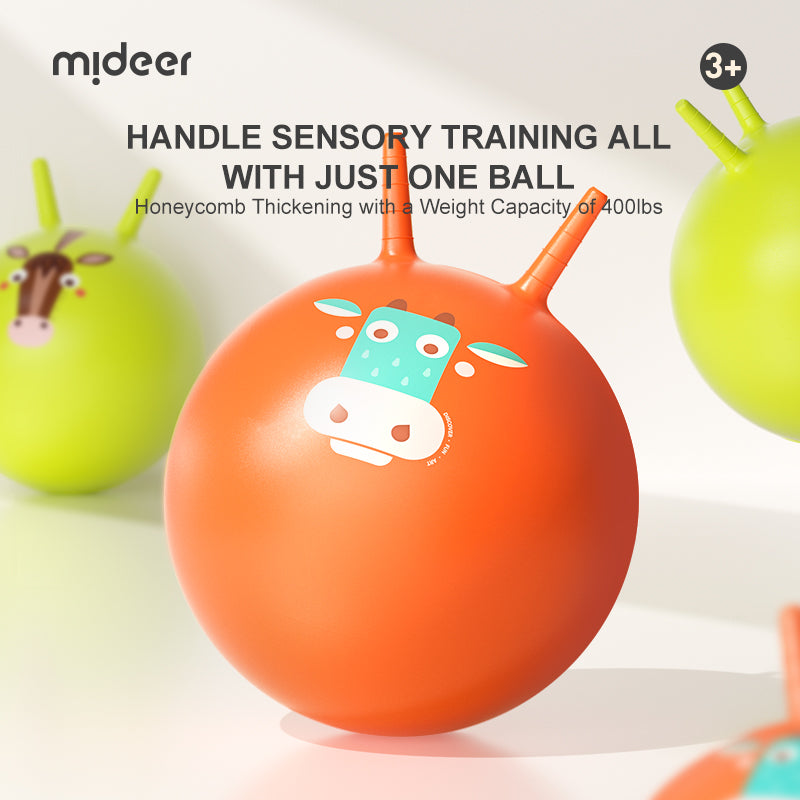 Mideer Sensory Training Bounce Ball: Moo Moo Cow