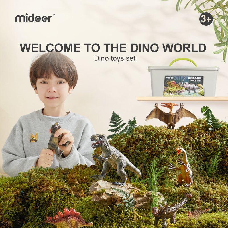 Mideer Dinosaur Toys Set 24P