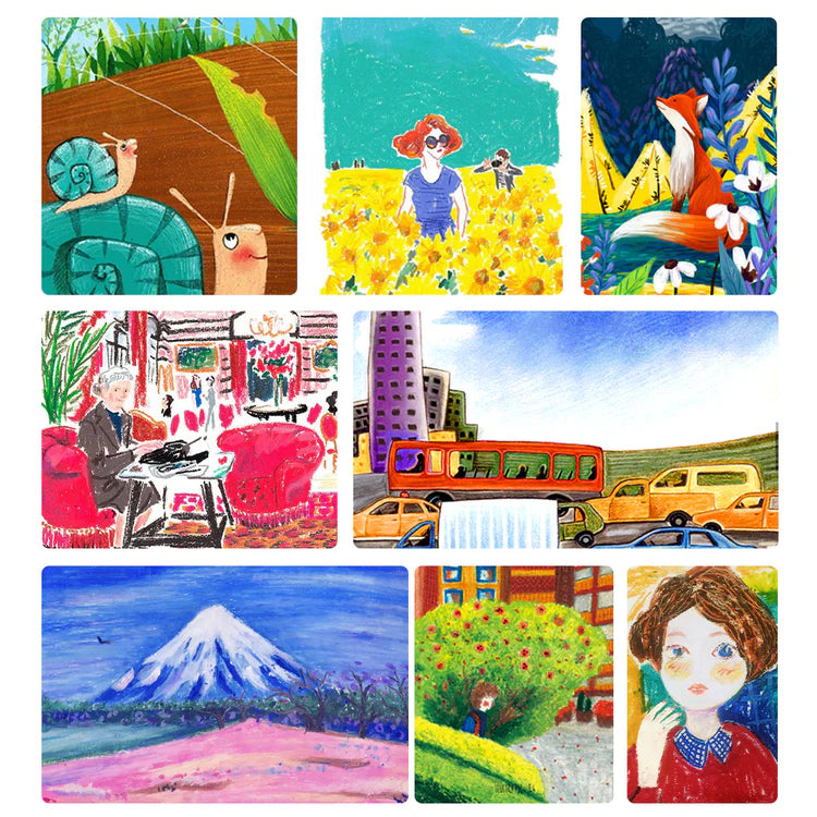 Mideer Pease Crayons 12 Colors