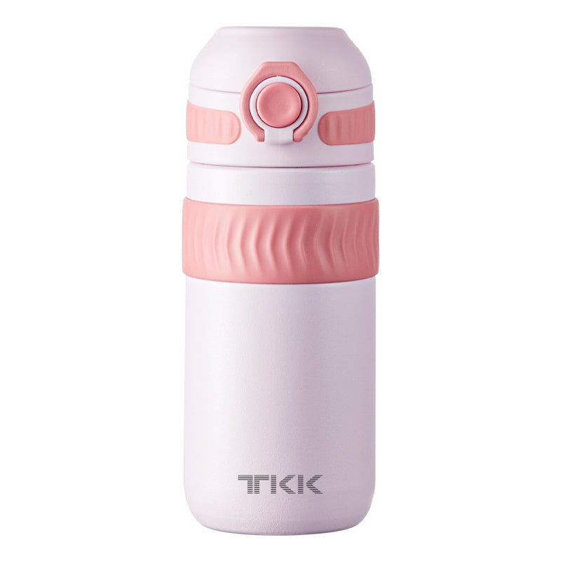TKK 450ml SUS-316 Large Capacity Stainless Steel Bottle, Vacuum Flask Traveling Colourful Mug