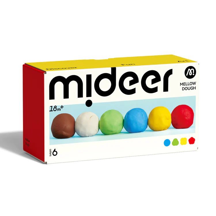 Mideer Mellow Dough 6 Colors
