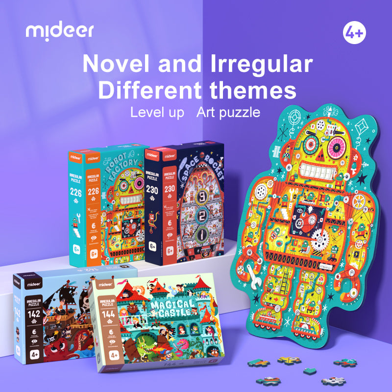 MiDeer Irregular Puzzle: Robot Factory 226P