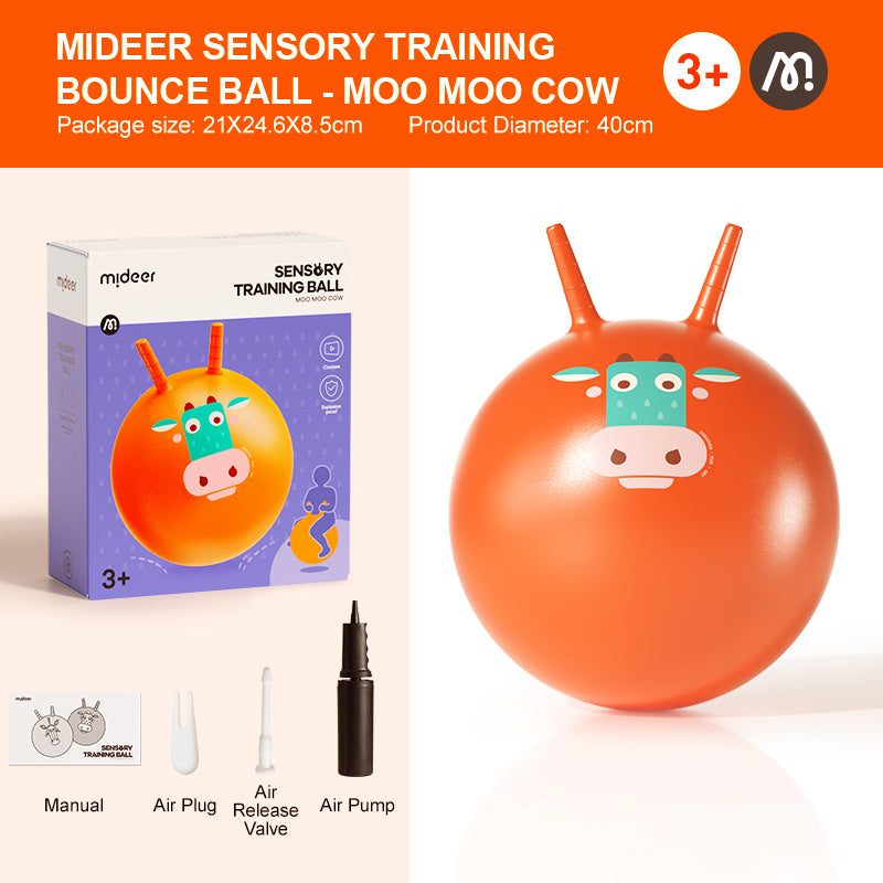 Mideer Sensory Training Bounce Ball: Goofy Horse
