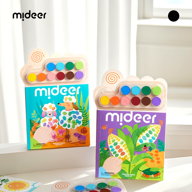 Mideer Creative Finger Paint Kit - Secret Garden