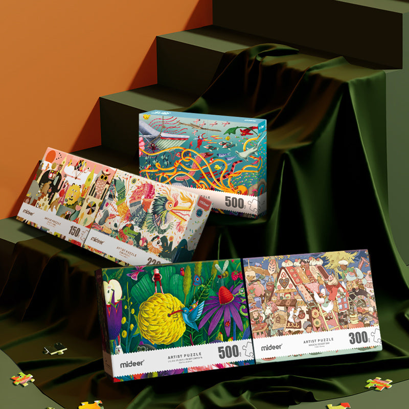 Mideer Artist Puzzle: Magical Dessert Bar 300P