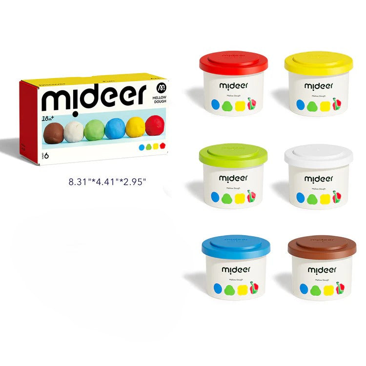 Mideer Mellow Dough 12 Colors