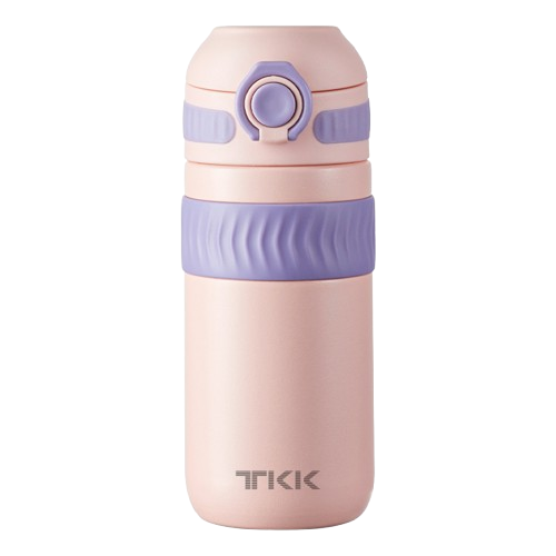 TKK 450ml SUS-316 Large Capacity Stainless Steel Bottle, Vacuum Flask Traveling Colourful Mug
