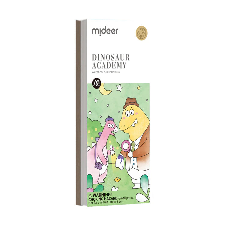 MiDeer Watercolour Painting: Dinosaur Academy