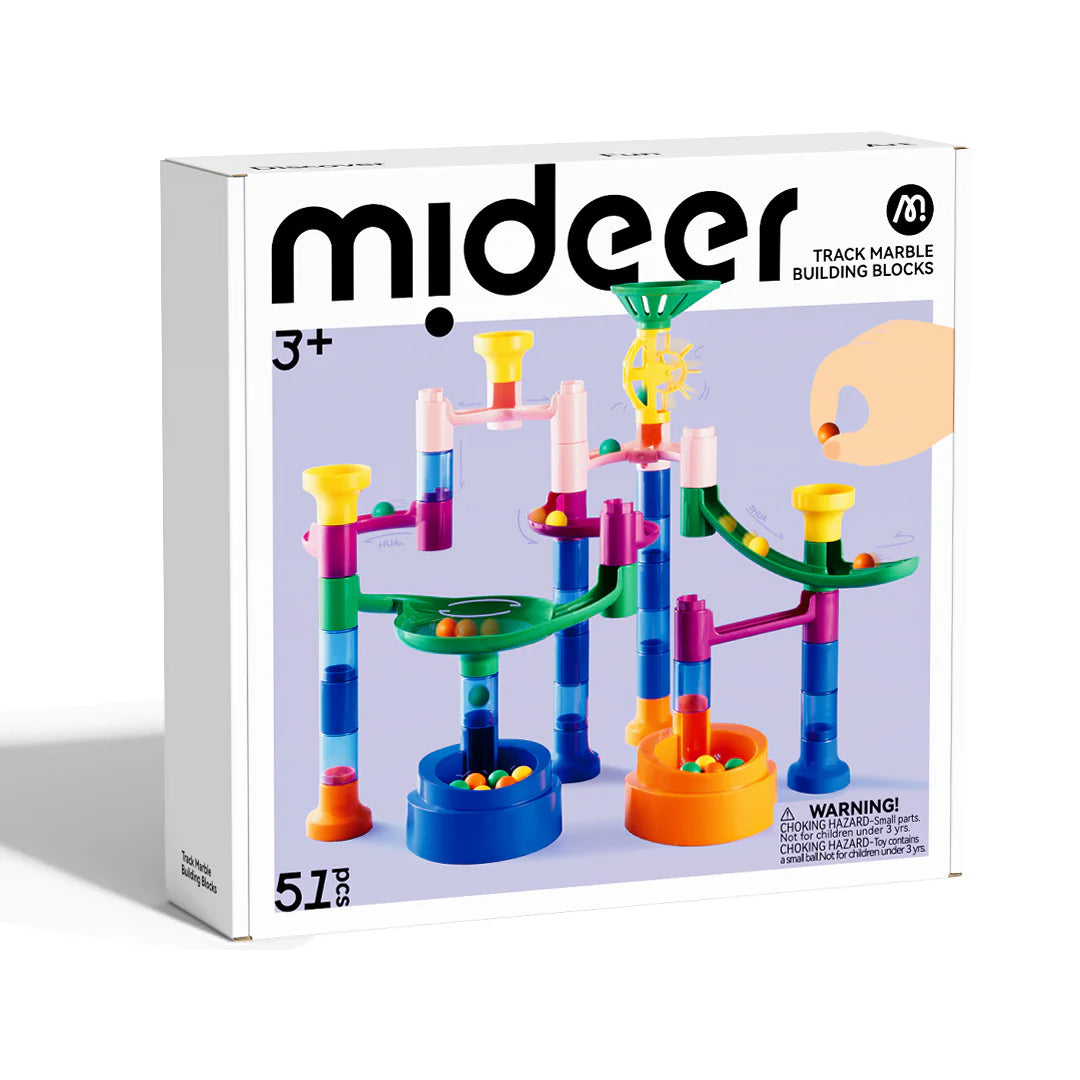 Mideer Track Marble Building Blocks 51P