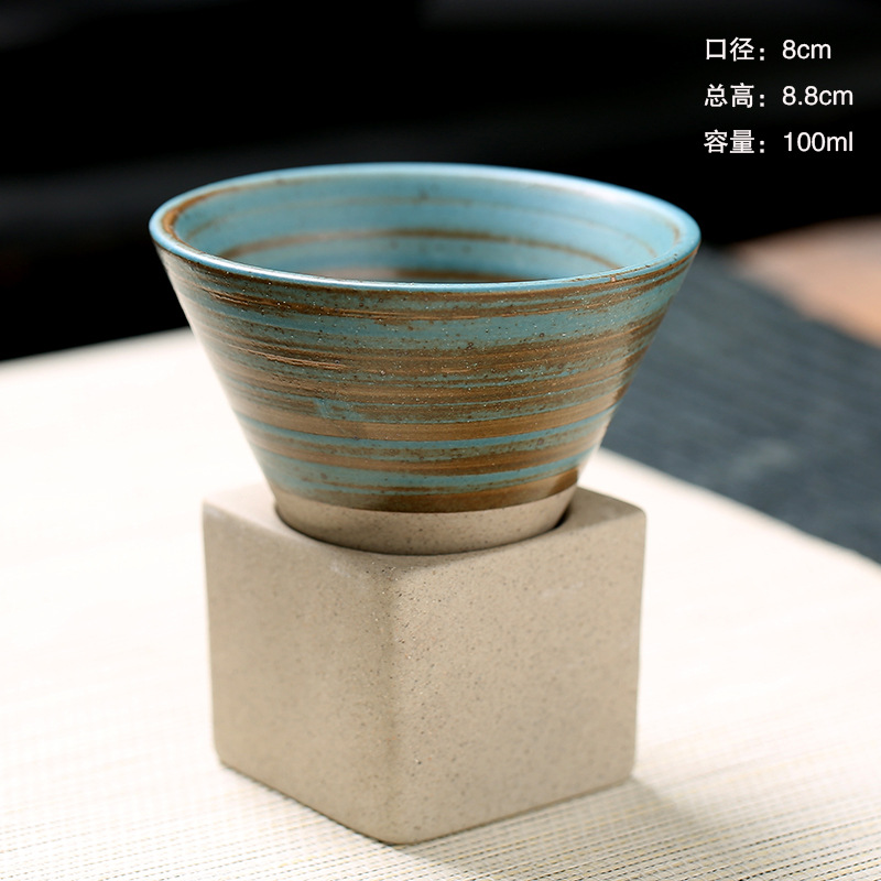 FENN Set of 6 Colors Premium Vintage Ceramic Coffe Cup