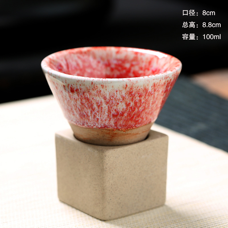FENN Set of 6 Colors Premium Vintage Ceramic Coffe Cup