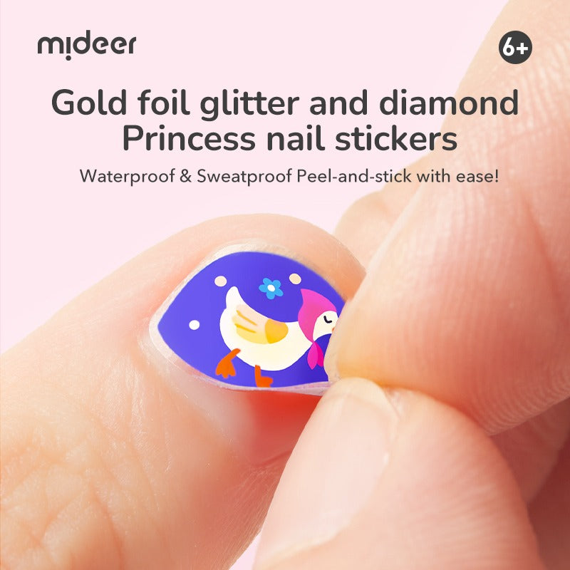 Mideer Fashion Nail Stickers : Garden Gathering 300P