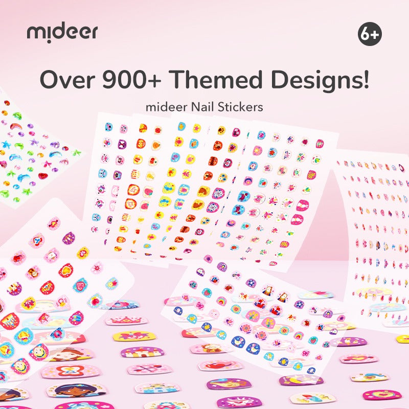 Mideer Fashion Nail Stickers : Garden Gathering 300P