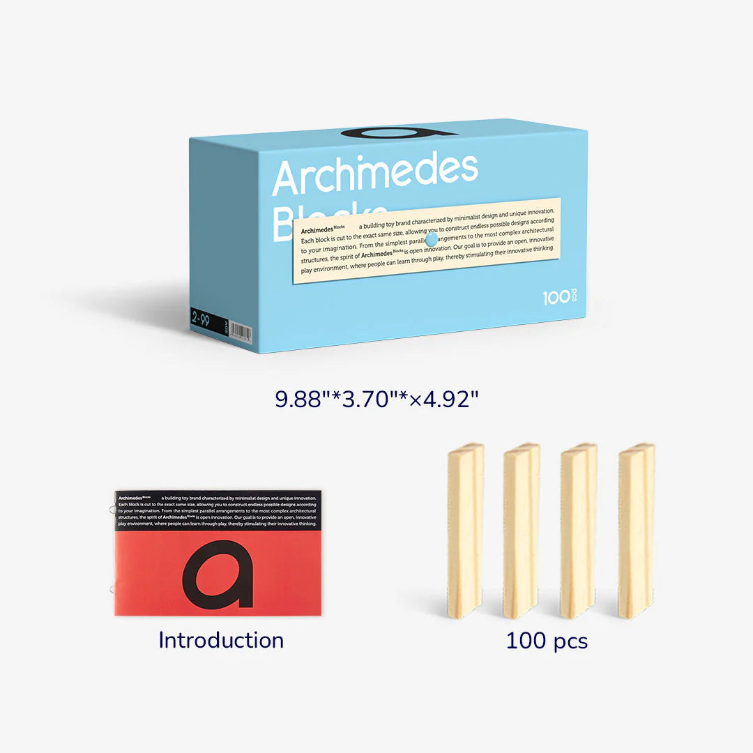 Mideer Archimedes Blocks 100 PCS