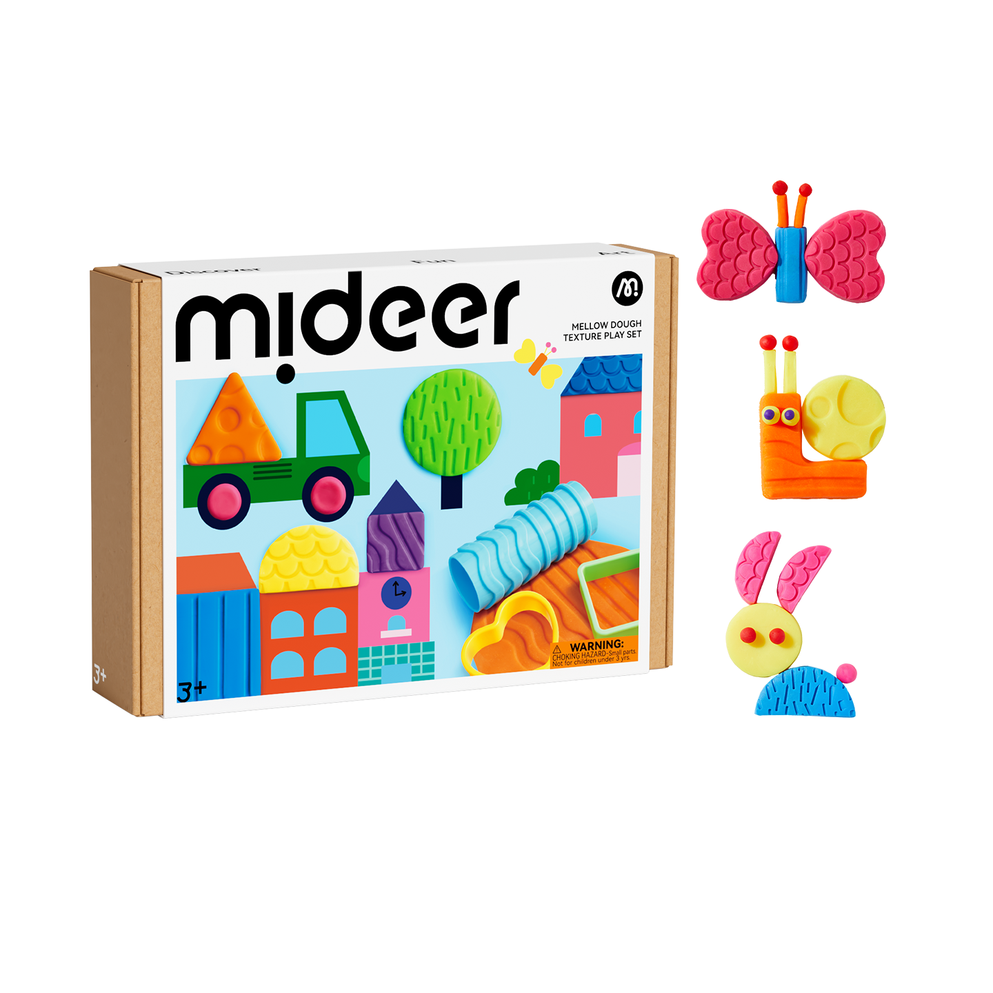 Mideer Mellow Dough Texture Play Set