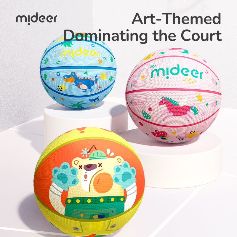 Mideer Kids Basketball Size 3 Bear Warrior