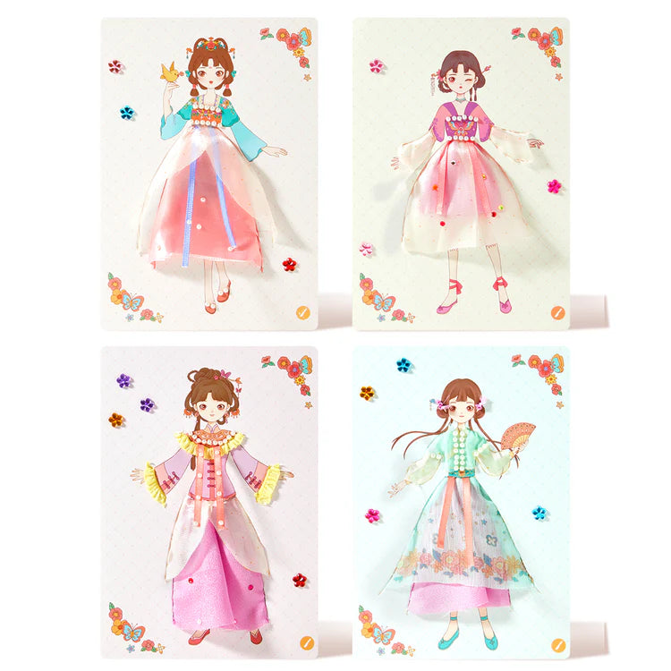 Mideer Poke-in Dress-Up Set: Royal Vintage Attire