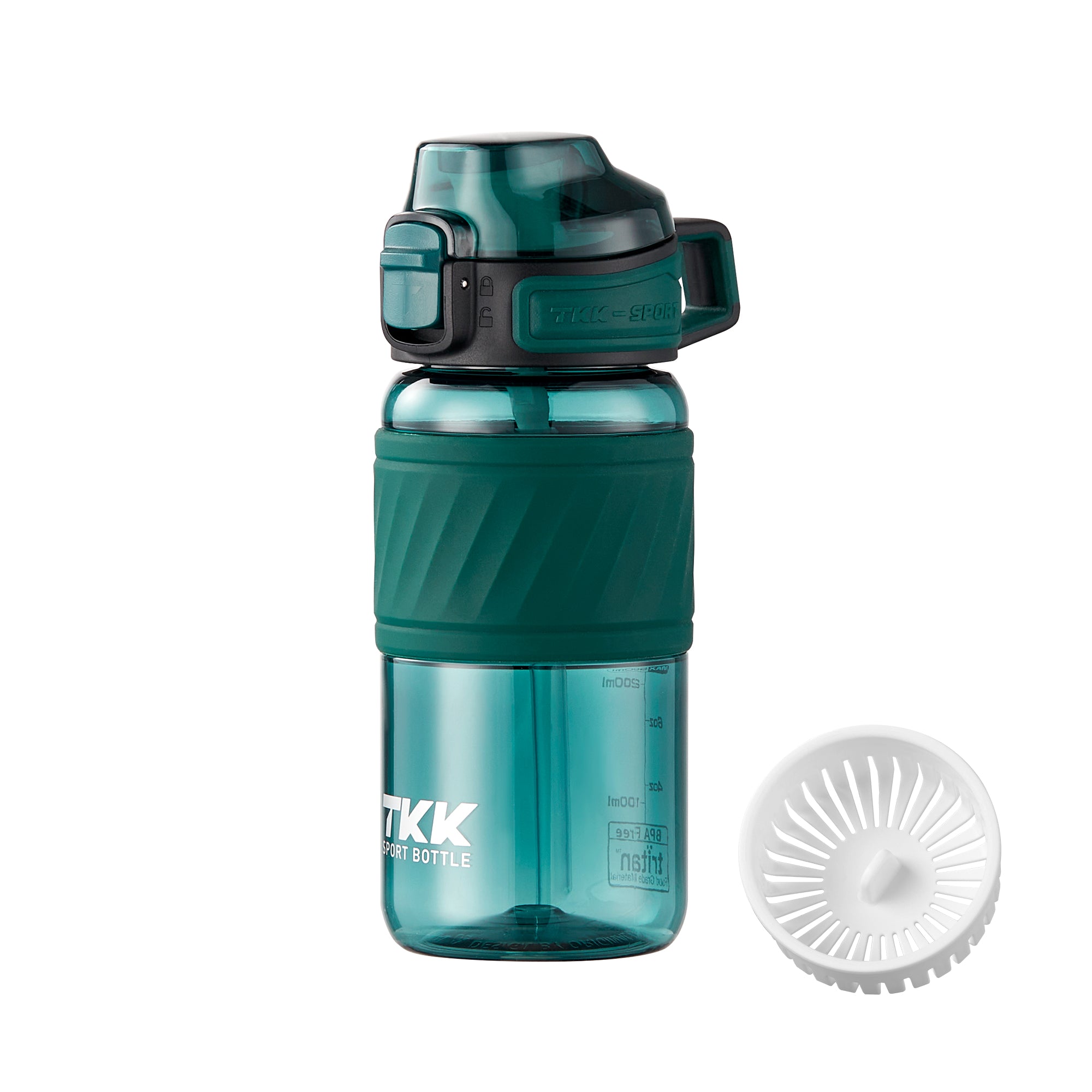 TKK 500ml Safe BPA Free Tritan Leak Proof, Lockable Pop Open Lid Water Bottle