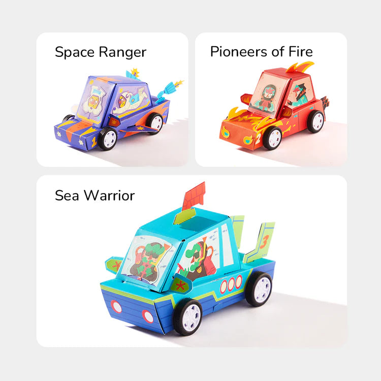 Mideer Paper Craft Workshop: Racing Car
