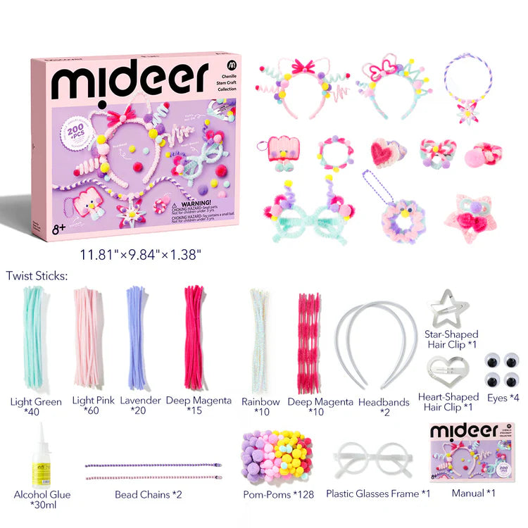 Mideer Chenille Stem Craft Cellection