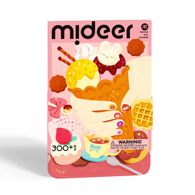 Mideer Fashion Nail Stickers: Dessert Party 300P